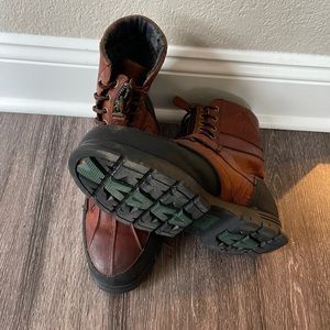 Men’s Polo Leather Boots Size 12